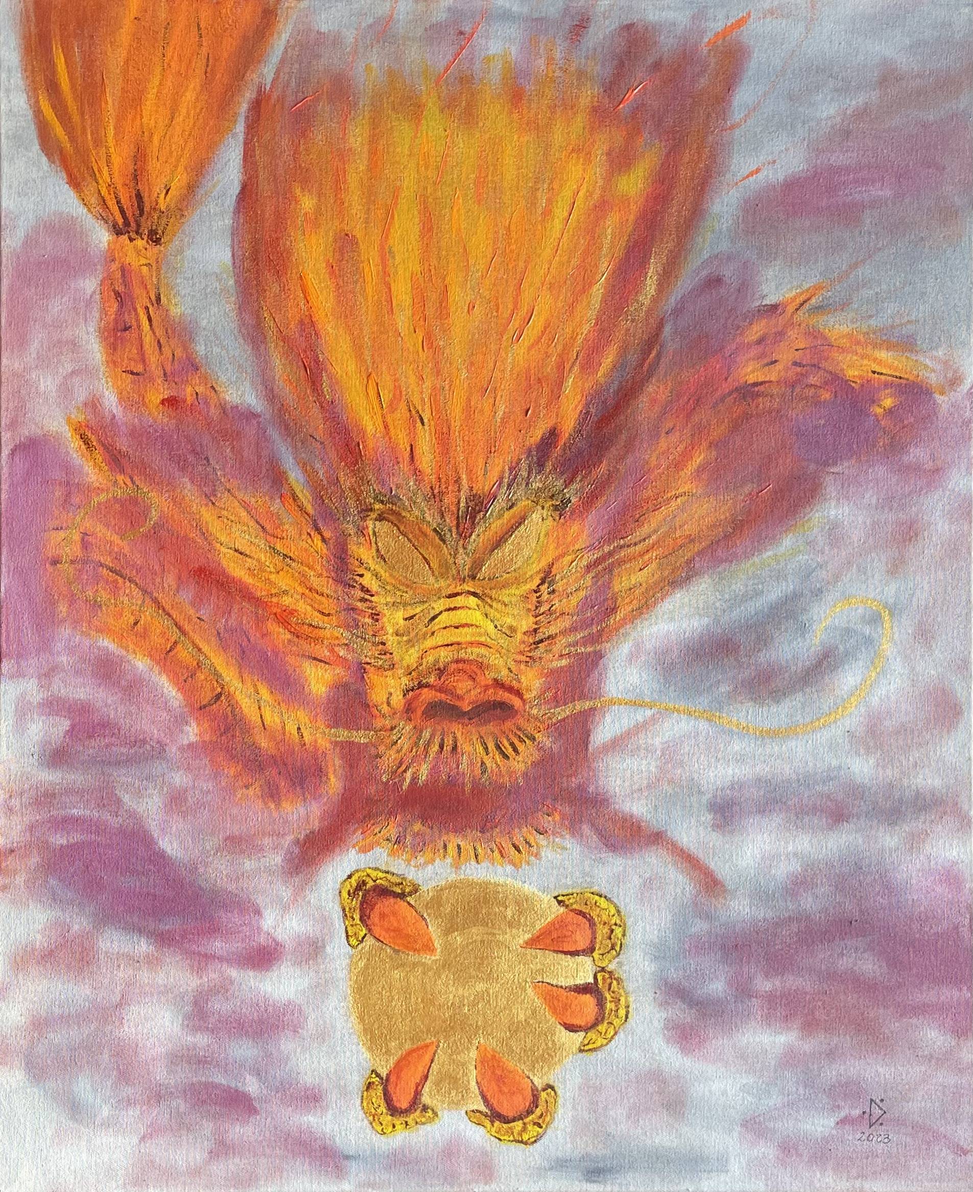 DanFF.art - Ailirion 61x50cm Acrílica sobre tela